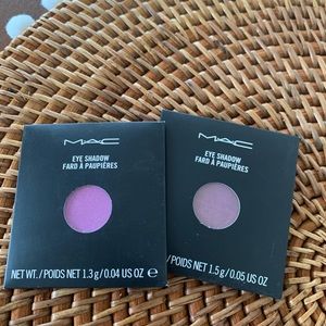 Mac Eyeshadow Refill pans, 2 for $18